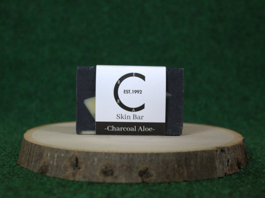 The CHARCOAL ALOE Skin Bar